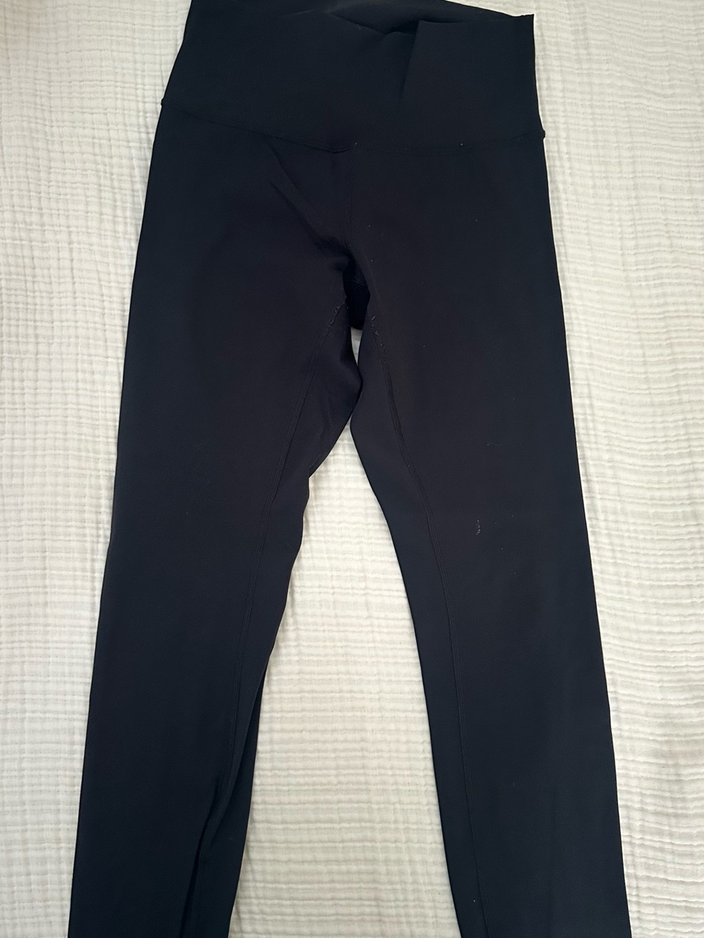 Black WOMENS Lululemon WUNDER TRAIN Leggings -